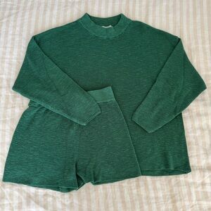 Free People Malibu Surf Sweater Set